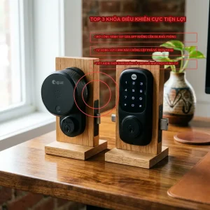 Review 3 dòng khóa cổng thông minh điều khiển qua điện thoại cực tiện lợi